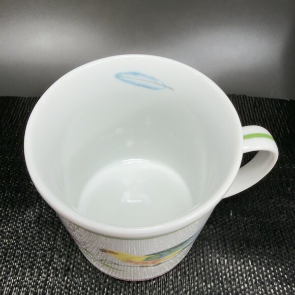 1989 Chase Parrots Of Paradise Lynn Chase Designs Fine Porcelain Coffee Mug Cup - Picture 6 of 11